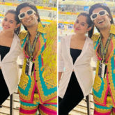 Ranveer Singh wins hearts for his interaction with F1 Commentator Martin Brundle; makes the event fun with Jannat Zubair