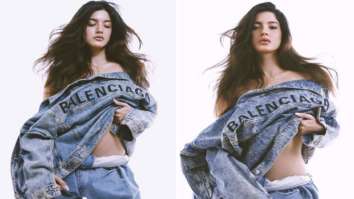 Shanaya Kapoor looks effortlessly hot in bold denim-on-denim avatar; Best friend Ananya Panday drops a sweet comment