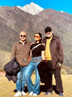 On The Set Of The Movie Uunchai