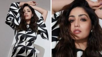 Yami Gautam graces the cover of Rolling Stone magazine looking utterly adorable in a monochrome patterned bell sleeve dress