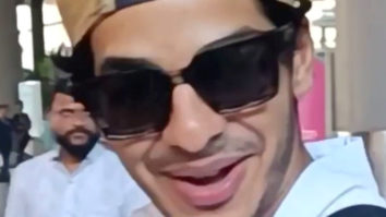 Ishaan Khatter returns from FIFA finals, gets clicked at the airport