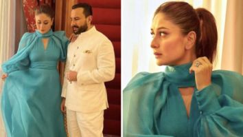 Kareena Kapoor Khan in flowy blue gown and Saif Ali Khan in white pant-suit pull off the ideal couple look at Red Sea International Film Festival