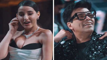 Nora Fatehi saying Kandivali in an accent leaves Karan Johar in splits, watch