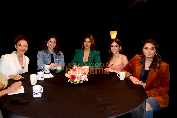 Photos: Alaya F, Bhumi Pednekar, Rakul Preet Singh, Tamannaah Bhatia and Huma Qureshi attend the Bollywood Hungama Round Table Photos: Alaya F, Bhumi Pednekar, Rakul Preet Singh, Tamannaah Bhatia and Huma Qureshi attend the Bollywood Hungama Round Table