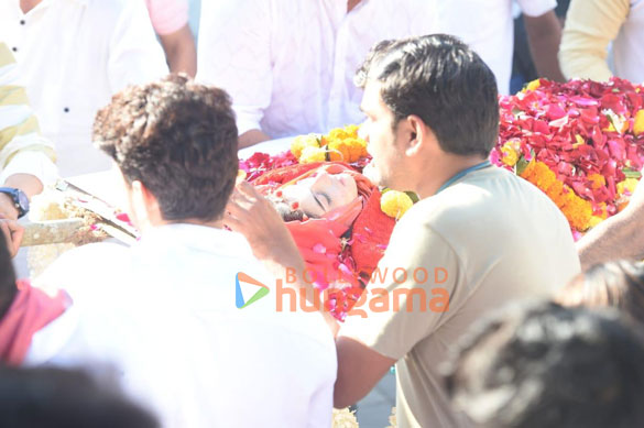 Photos: Celebs attend Tunisha Sharma’s last rites to pay respect