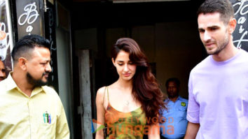 Photos: Disha Patani, and Rinzing Denzongpa snapped at Bastian in Bandra