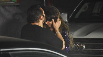 Sangeeta Bijlani looks fabulous in a purple glitter outfit at Salman Khan’s birthday
