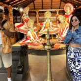 Tulsi Kumar gives a gift to Ghanian singer KiDi as he flies back post the shoot of Shut Up