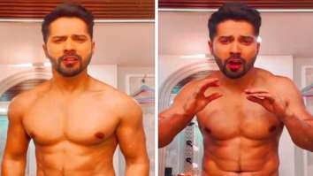 Shirtless Varun Dhawan grooving on ‘Jugjugg Jeeyo’ is a sight to sore eyes; watch