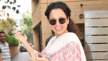 Kangana Ranaut gets clicked in the city as she visits dentist