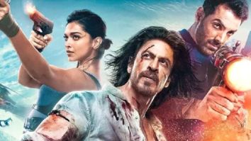 Pathaan Row: Hindu group vandalizes and tears down posters of Shah Rukh Khan starrer Pathaan in Ahmedabad mall