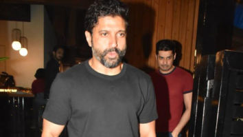 Photos: Farhan Akhtar, Shibani Dandekar and Anusha Dandekar snapped at Mizu in Bandra