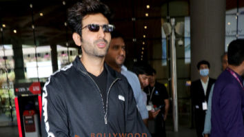 Photos: Kartik Aaryan, Sanjana Sanghi, Giorgia Andriani and others snapped at the airport