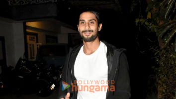 Photos: Prateik Babbar at a dubbing studio in Bandra