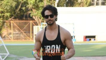 Photos: Tiger Shroff, Aparshakti Khurana and others snapped at an All-Star football match