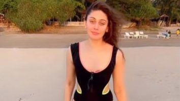 Shefali Jariwala hits the beach in a sizzling black swimsuit