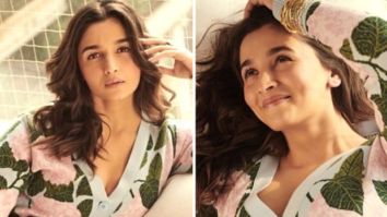 Alia Bhatt in a floral knit co-ord set by Oscar De Ra Lenta proves that she is the chicest mommy in town