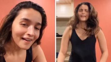 Alia Bhatt works out to ‘Tere Pyaar Mein’ song; supports Ranbir Kapoor and Shraddha Kapoor for Tu Jhoothi Main Makkaar, see video