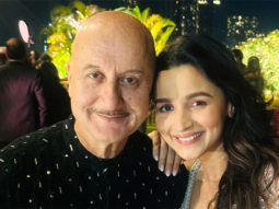 Anupam Kher shares a picture with Alia Bhatt; lauds her performance in Gangubai Kathiawadi