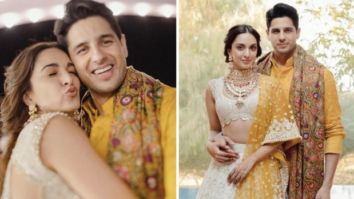 Kiara Advani and Sidharth Malhotra twinned elegantly as they continued their Manish Malhotra streak in yellow outfits for their mehendi