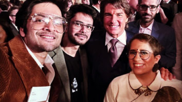 Oscars 2023: Ali Fazal, Guneet Monga strike a pose with Tom Cruise, Steven Spielberg, Brendan Fraser, Colin Farrell at The Academy luncheon in LA