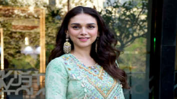 Photos: Aditi Rao Hydari snapped promoting her web-show  Taj: Divided By Blood in Juhu