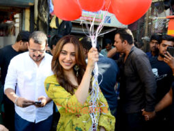 Photos: Rakul Preet Singh snapped promoting her film Chhatriwali