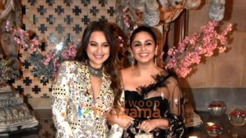 Photos: Sonakshi Sinha, Huma Qureshi, Sharvari Wagh and others snapped at Ramesh S Taurani’s daughter’s wedding reception