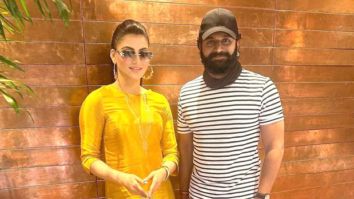 Urvashi Rautela confirms being part of Kantara 2; poses with Rishab Shetty to share news