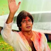 Injured Amitabh Bachchan misses taking part in Holi festivities