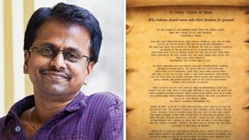 A.R. Murugadoss pens powerful open letter to all citizens; talks about his film August 16, 1947