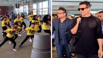Akshay Kumar lands in Atlanta for The Entertainers tour; fans dance on ‘Chinta Ta Ta Chita Chita’ to welcome him, watch