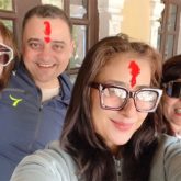 Manisha Koirala celebrates Holi with family and close friends in her hometown Nepal