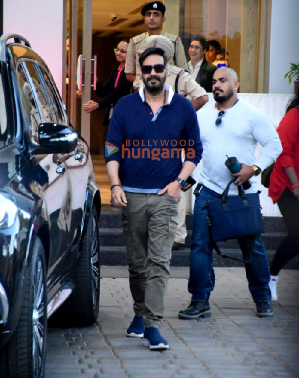 Photos: Ajay Devgn snapped at Kalina airport Photos: Ajay Devgn snapped at Kalina airport