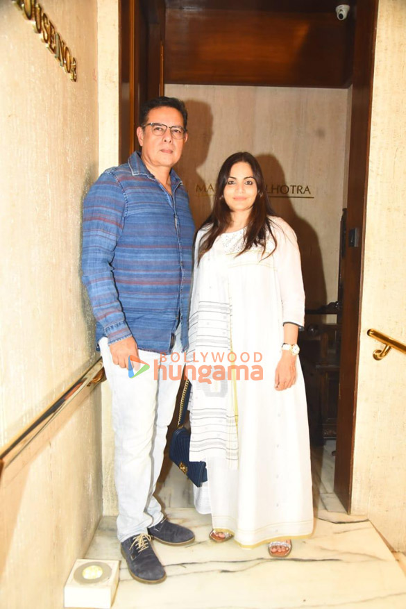 Photos: Atul Agnihotri, Alvira Agnihotri and others snapped at Manish Malhotra’s house in Bandra Photos: Atul Agnihotri, Alvira Agnihotri and others snapped at Manish Malhotra’s house in Bandra