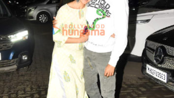 Photos: Riteish Deshmukh and Genelia D’Souza snapped at Sohail Khan’s residence in Bandra