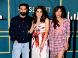 Photos: Sara Ali Khan, Vikrant Massey and Chitrangda Singh snapped during Gaslight promotions