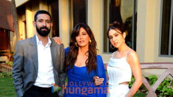 Photos: Sara Ali Khan, Vikrant Massey and Chitrangda Singh snapped promoting their film Gaslight