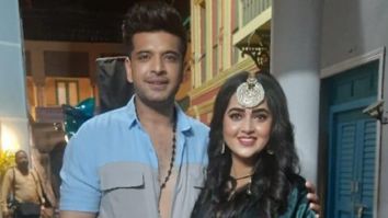 Tejasswi Prakash surprises bae Karan Kundrra on the sets of Tere Ishq Mein Ghayal as she shoots for Naagin 6; see pic