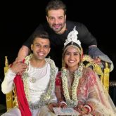 Yeh Hai Mohabbatein star Krishna Mukherjee ties the knot with her bae Chirag Batliwalla in a Bengali style wedding; Co-star Karan Patel pens a heartfelt note