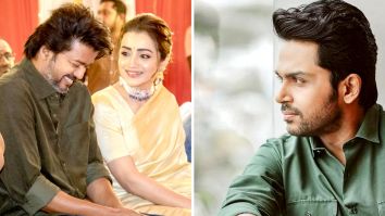 Leo actress Trisha Krishnan and Kaithi actor Karthi react to rumours of the films coming together for LCU