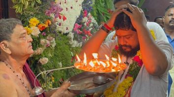Om Raut visits Karmanghat Hanuman Temple on the occasion of Hanuman Jayanti to seek blessings for Adipurush