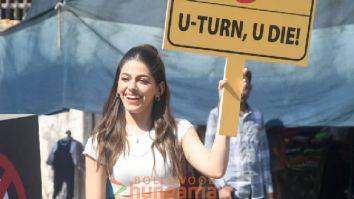 Photos: Alaya F snapped promoting her film U-Turn