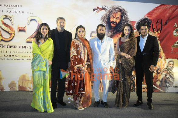 Photos: Cast of Ponniyin Selvan: Part-2 snapped promoting their film in Delhi Photos: Cast of Ponniyin Selvan: Part-2 snapped promoting their film in Delhi