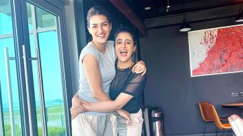 Kriti Sanon and Nupur Sanon tick off Skydiving from their bucket list; watch