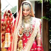 Sonam Kapoor Ahuja’s wedding lehenga gets displayed at NMACC in Mumbai