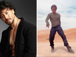 Tiger Shroff shakes a leg on ‘Jai Jai Shivshankar’ from War in the middle of a desert; see video Tiger Shroff shakes a leg on ‘Jai Jai Shivshankar’ from War in the middle of a desert; see video