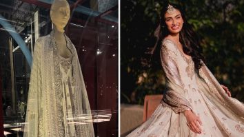 After Sonam Kapoor Ahuja’s wedding lehenga, Athiya Shetty’s Haldi lehenga gets displayed at NMACC