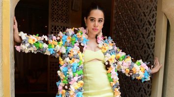 Cuteness Alert! Urfi Javed wears jacket made up of tiny colourful teddies