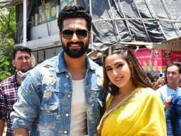 Dhamaakedaar entry! Vicky Kaushal & Sara Ali Khan arrive for Zara Hatke Zara Bach ke trailer launch